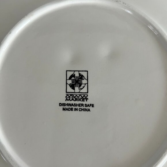 Vintage Cherry Dessert Plate Set - Picture 2 of 2